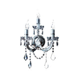 ARBOTANTE LUJO TIPO CANDIL CHROME 3 LUCES E12 (NO INCLUIDOS) GAMALUX *** HA. LUMI ***
