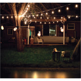 EXTENSION RETRO 10 LUCES E26 NEGRO 10MTS 600W MAX 130V ***NO INCLUYE FOCOS*** *** HA. LUMI ***