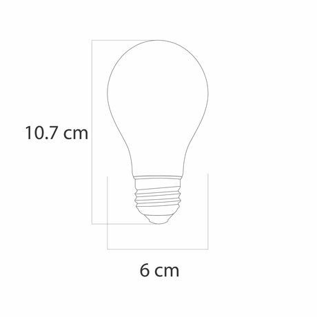 FOCO LED COOPER A60 2.5W 20K E26 130V *** HA. LUMI ***