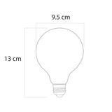 FOCO LED COOPER G95 2.5W 20K E26 130V *** HA. LUMI ***