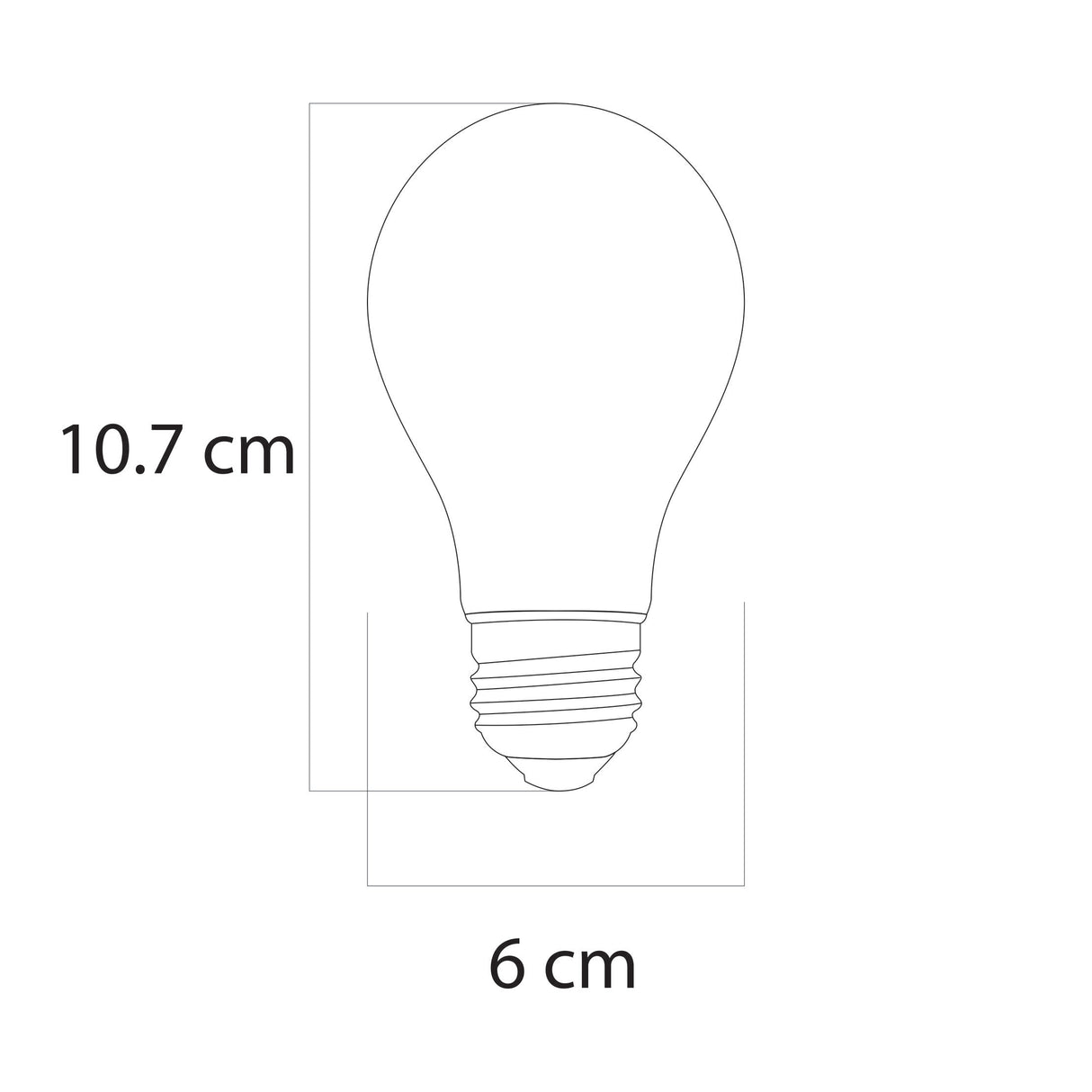 FOCO LED 3D A60 6W E26 130V *** HA. LUMI ***
