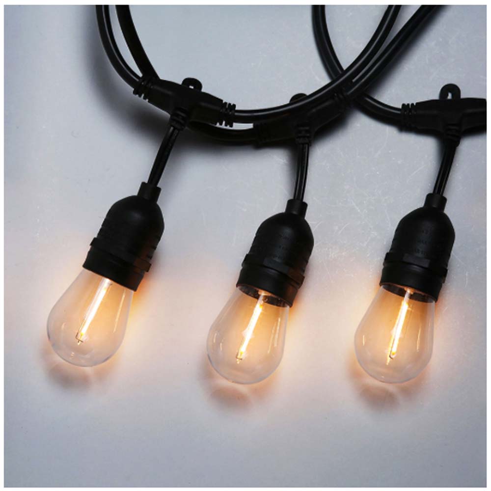 LAMPARA MINIATURA S14 LED E27 1W 2200K ***CAJA C/24 PIEZAS***