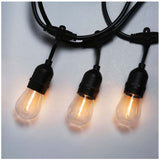 LAMPARA MINIATURA S14 LED E27 1W 2200K ***CAJA C/24 PIEZAS***