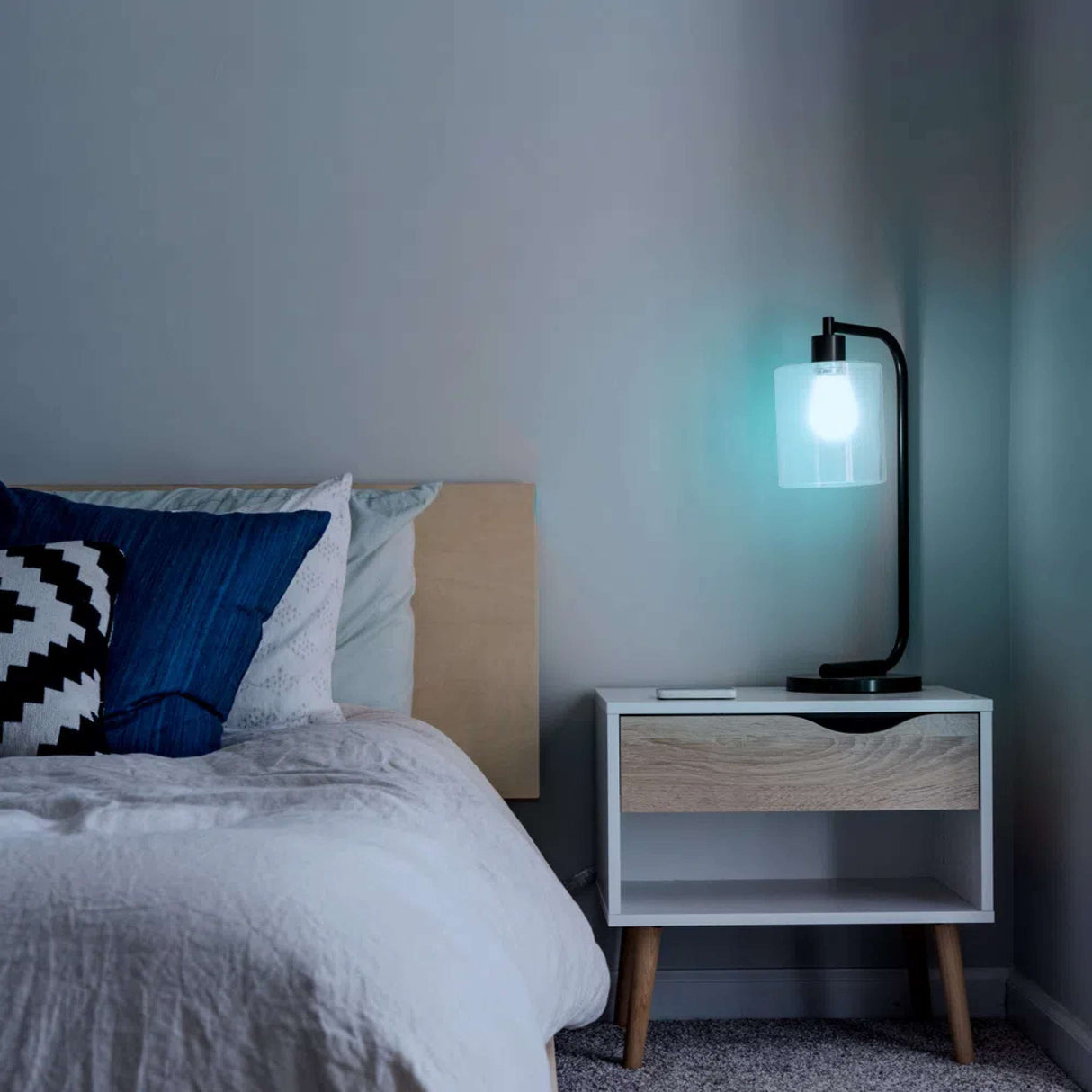 DOS FOCOS LED TECNOLITE TIPO MINI LUZ DE DÍA BASE E27 *** EXHIBIDO ***