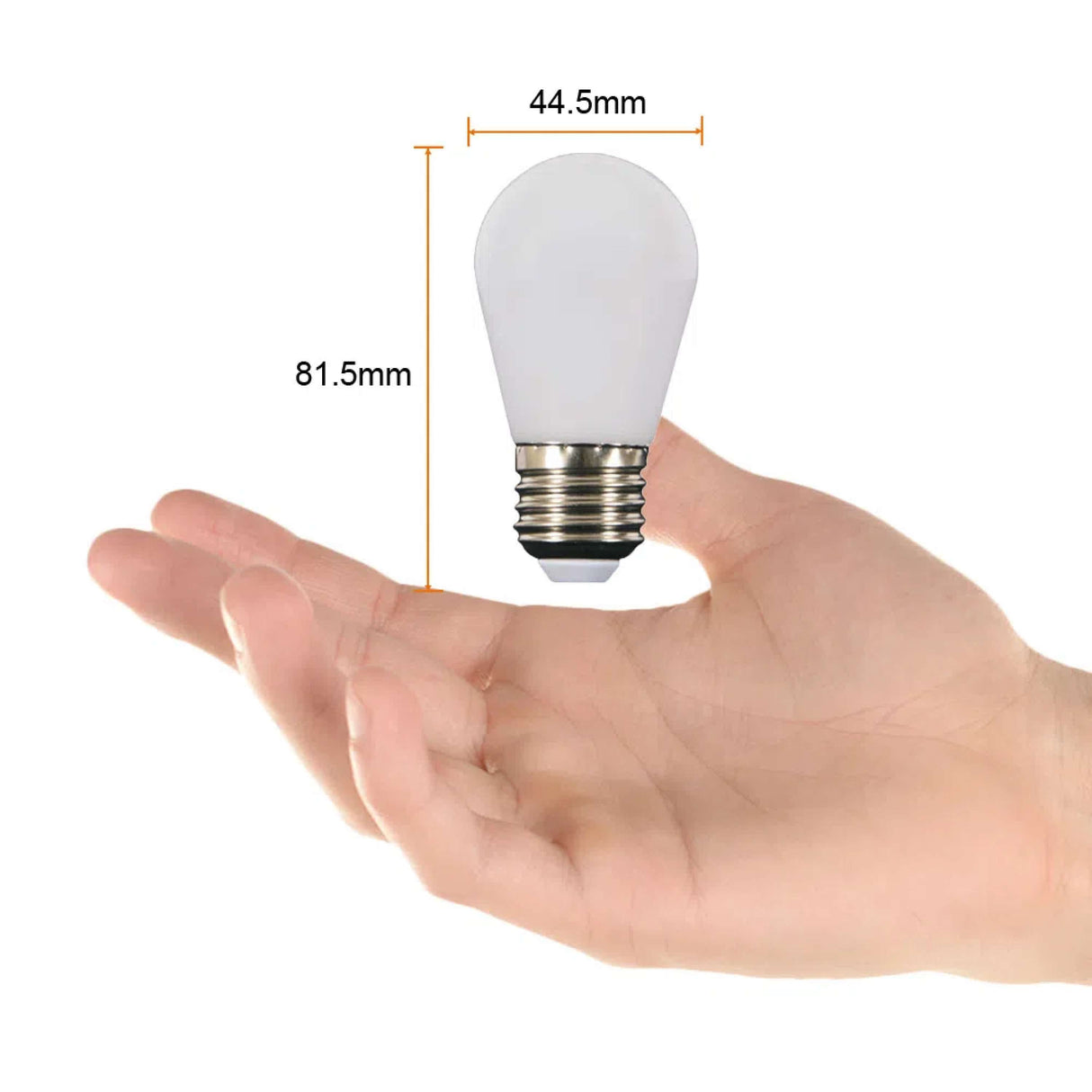 DOS FOCOS LED TECNOLITE TIPO MINI LUZ DE DÍA BASE E27 *** EXHIBIDO ***