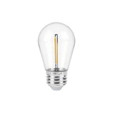 BLISTER 2PZS BULBO 1W E-27 BLANCO CALIDO S14/LED/1W/127V/2200K MCA TECNOLITE