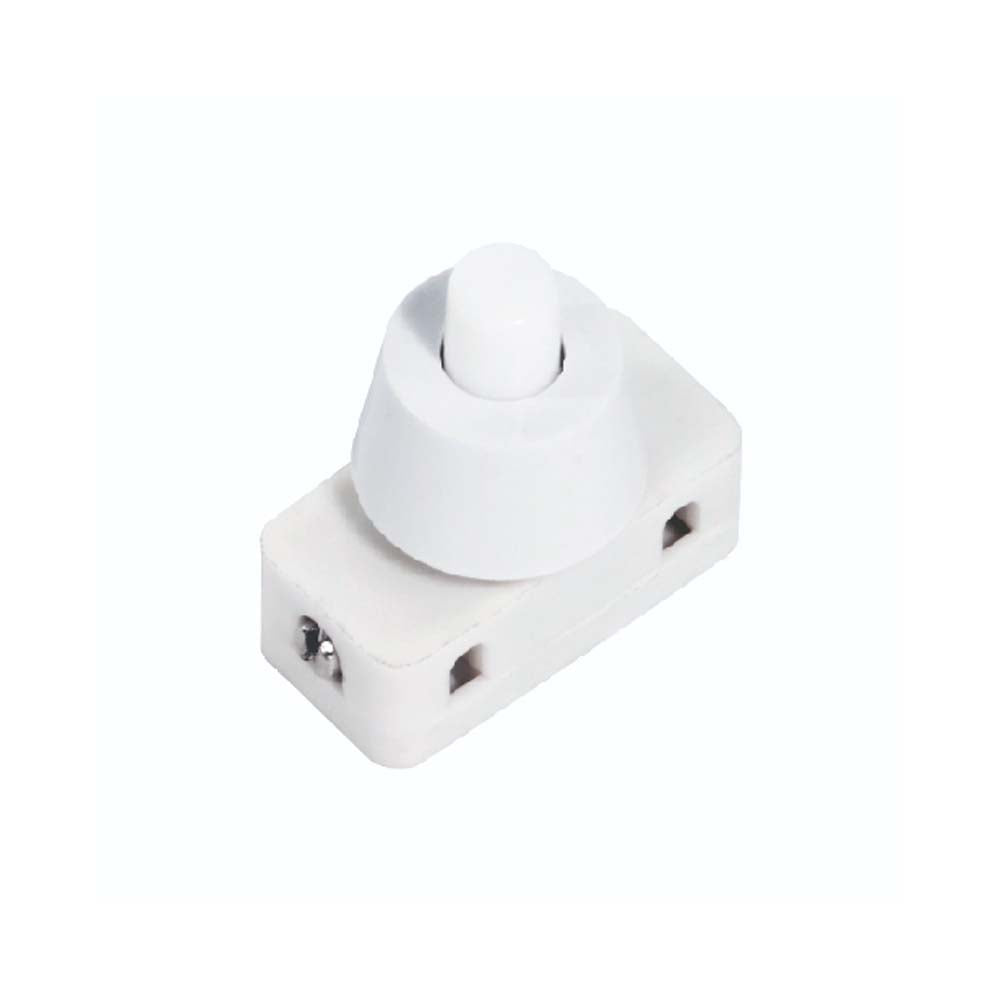 APAGADOR DE PRESION (PUSH) 18AWG  2C  4A 125V 150W BLANCO