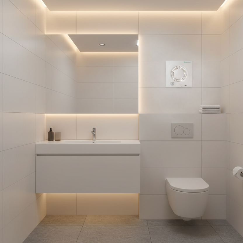 EXTRACTOR DE AIRE 4" 90M3/HR. BLANCO *** OFRECER 1104-M ***