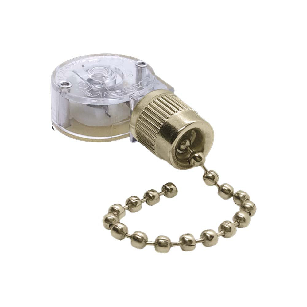 INTERRUPTOR DE CADENA 2 POSICIONES 3A 125V 18AWG DORADO