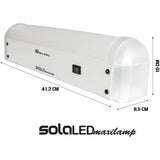 LAMPARA DE EMERGENCIA SOLALED MAXILAMP 600ML 5HR DE RESPALDO 127V SOLA BASIC