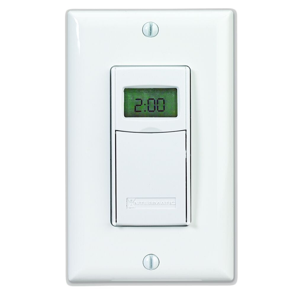 TEMPORIZADOR PROGRAMABLE ALTO RENDIMIENTO 7 DIAS 15A/120-277VCA. BLANCO INTERMATIC