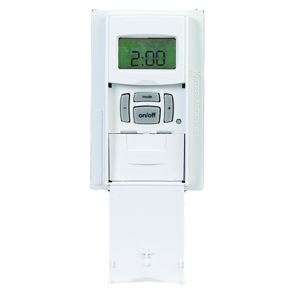 TEMPORIZADOR PROGRAMABLE ALTO RENDIMIENTO 7 DIAS 15A/120-277VCA. BLANCO INTERMATIC