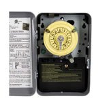 TEMPORIZADOR MECANICO 24HRS. 208-277VCA. INTERVALO DE 1HR. DPST CON CAJA METALICA PARA INTERIOR INTERMATIC