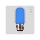 DOS FOCOS LED TECNOLITE MINIATURA 1W LUZ AZUL BASE E27 ***TECNOLITE HAE***