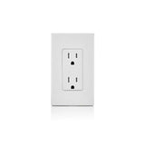 CONTACTO DUPLEX TAMPER RESISTANT 15A/125V. 2P-3V BLANCO *** OFRECER 012-16252-00W O 1107W O LEV010 ***