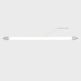 LAMP LED TUBOS (VIDIRIO) 9W 100-127V 4000KG 13800LM ***CONEXION DE LOS DOS LADOS*** ***TECNOLITE HAE***