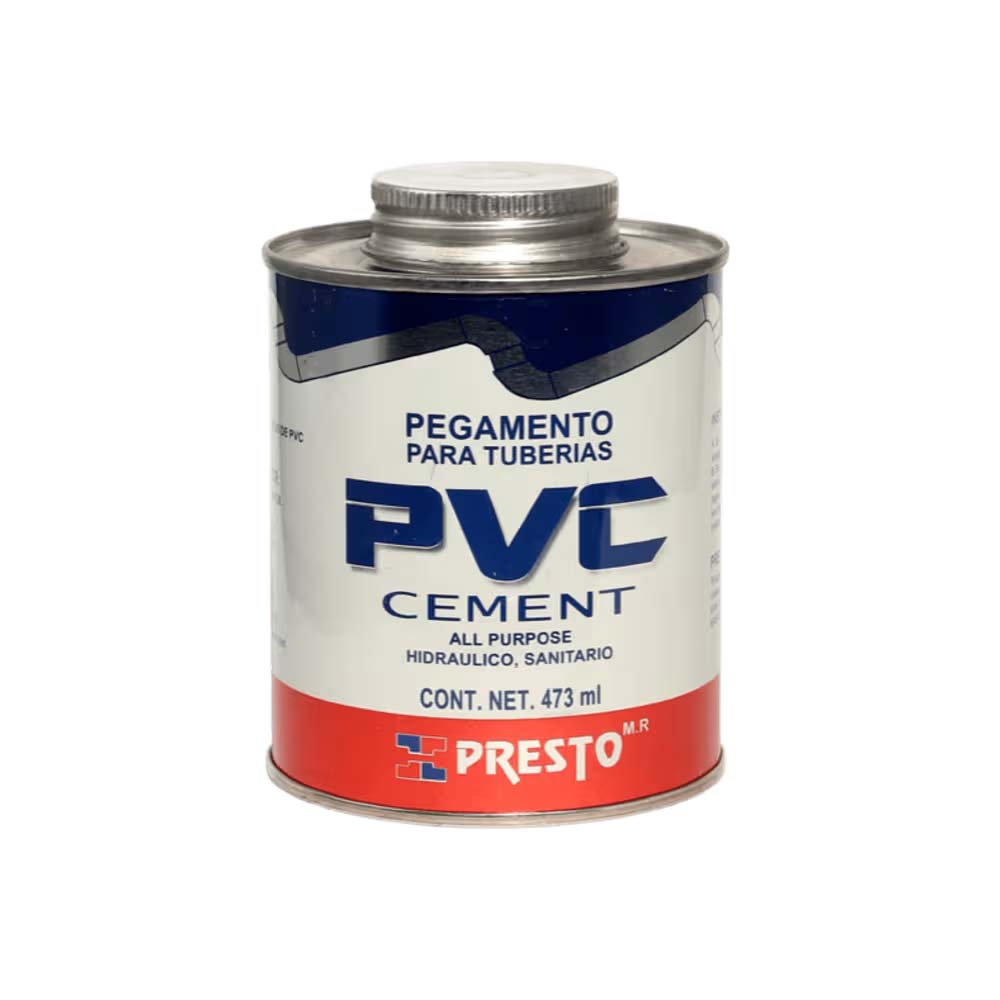 LATA DE CEMENTO PVC 473ML. 0902 PRESTO *** OFRECER 9602 ***