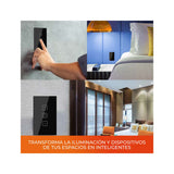 DIMMER 1C WIFI C/NEUTRO COLOR NEGRO