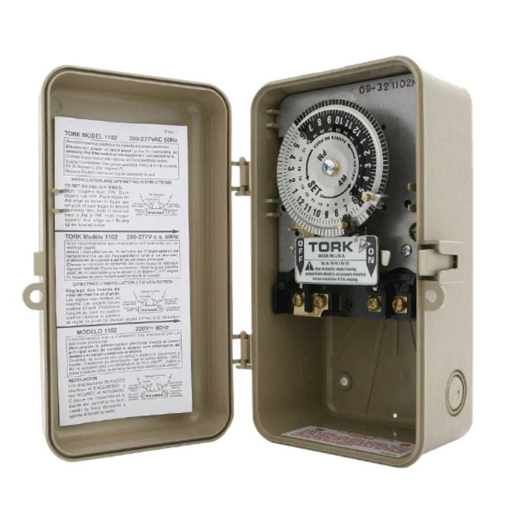 INTERR.HORARIO MANUAL T.P.240V 40A. 2P.1T. CAT.1104