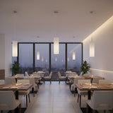 COLGANTE CRISTAL OPALINO 1X60W. TH3311/CNS *** HA. LUMI ****** HAE ***