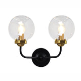 LUMINARIA PARED SERIE CAROLI 2 LUCES 127V TECNO HOME *** HA. LUMI ***