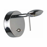 PARED CROMO LED 1X4W. ***TECNOHOME HAE***