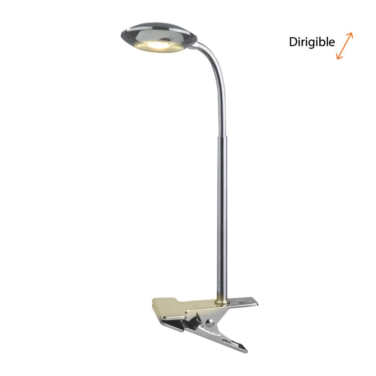 CLIP CROMO LED 1X3W. THL03/CL C *** HA. LUMI ***