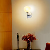 LUMIN. LED PARED SATIN 1X5W ESFERA *** HA. LUMI ***