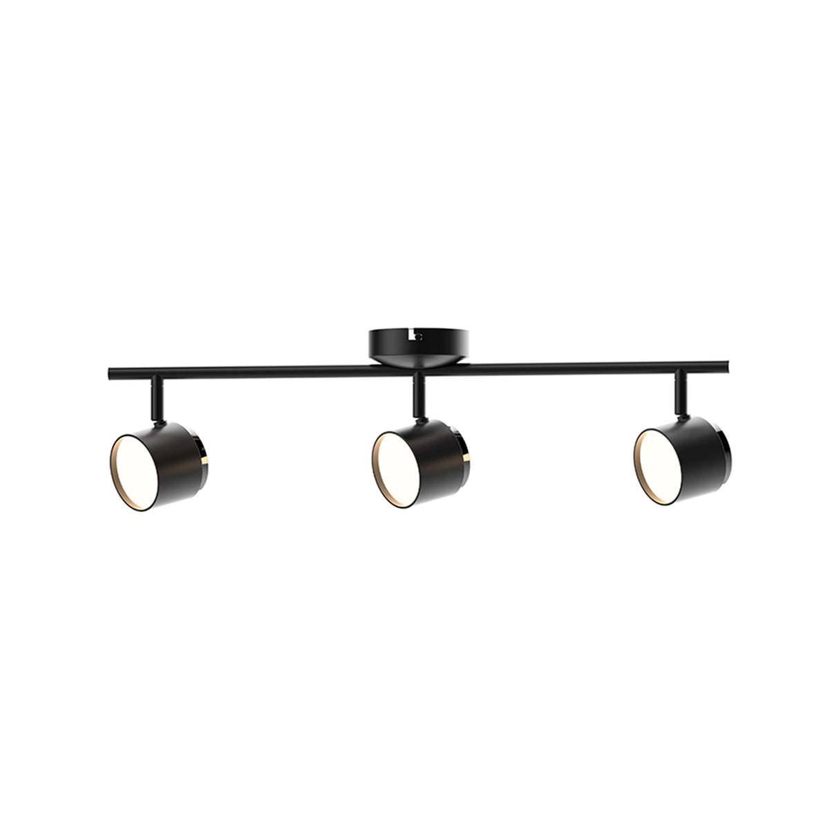 LUMINARIA LED SPOT COLOR NEGRO 3 X 4 W LU ***T.E. JUNIO 2024***