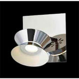 PARED ACABADO CROMO LED 1X3W. KENYA *** EXHIBIDO ***