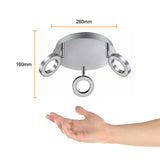 TECNO ANILOS LED SATIN 3X5W. *** HA. LUMI ***