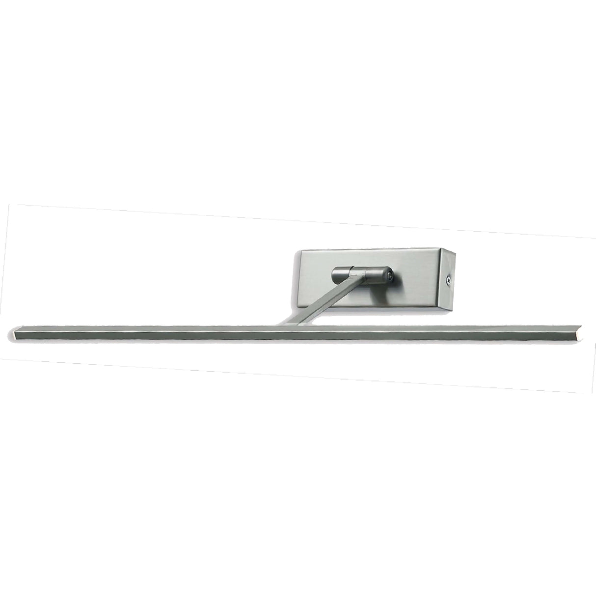 LUMINARIA LED DE PARED 46CM COLOR SATIN 8 W CUADRO *** HA. LUMI ***