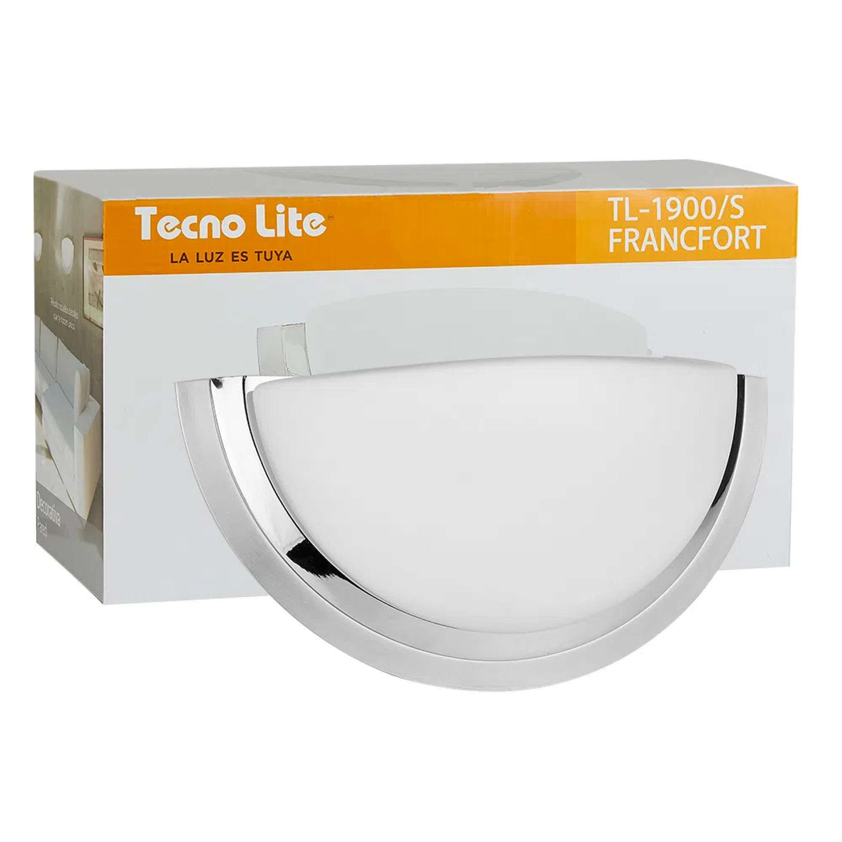 LÁMPARA DE INTERIOR FRANCFORT TECNOLITE PARA SOBREPONER BASE E27