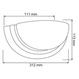 LÁMPARA DE INTERIOR FRANCFORT TECNOLITE PARA SOBREPONER BASE E27