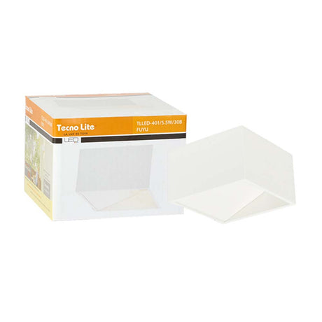 LÁMPARA DE INTERIOR LED FUYU TECNOLITE PARA SOBREPONER 5.5W LUZ SUAVE CÁLIDA
