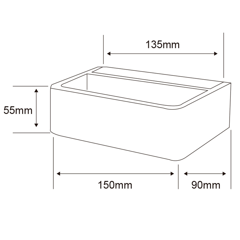 LAMPARA DE INTERIOR LED PARA SOBREPONER 10 W LUZ CALIDA BRILLANTE TLLED-405/10W/30B