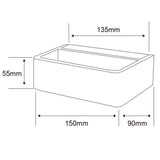 LAMPARA DE INTERIOR LED PARA SOBREPONER 10 W LUZ CALIDA BRILLANTE TLLED-405/10W/30B
