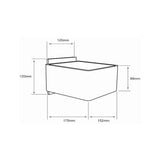 LÁMPARA DE INTERIOR TECNOLITE CLEEÍA PARA SOBREPONER BASE G9 ***TECNOLITE HAE***