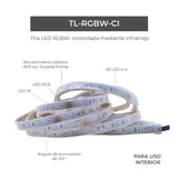 TIRA LED RGBW 5 METROS CONTRALDA MEDIANTE INFRAROJO MCA TECNOLITE ***HAE 2024***