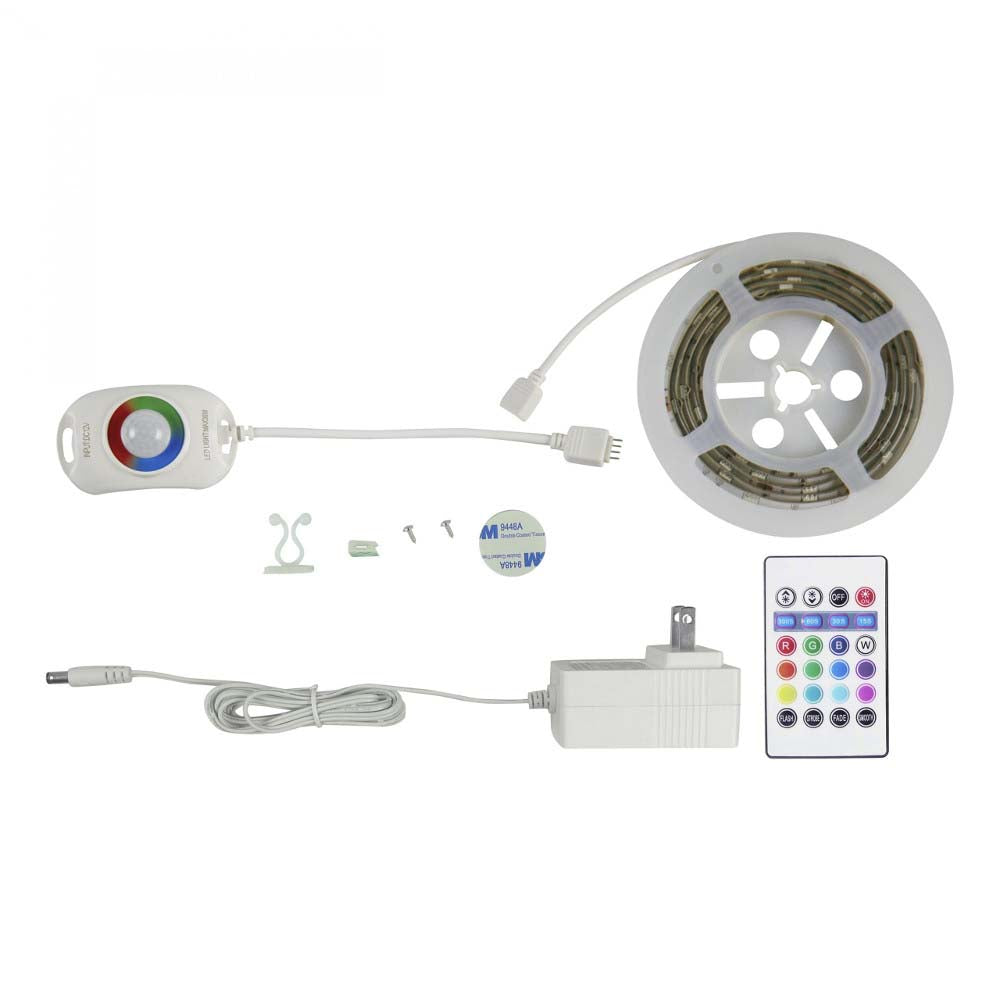 TIRA LED RGB DE 1.5 M CON SENSOR DE MOVIMIENTO MCA TECNOLITE ***HAE 2024***