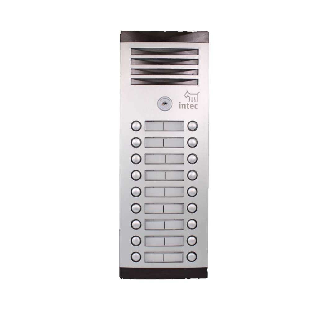 FRENTE DE 18 BOTONES TNK-18 PARA EDIFICIO INTEC