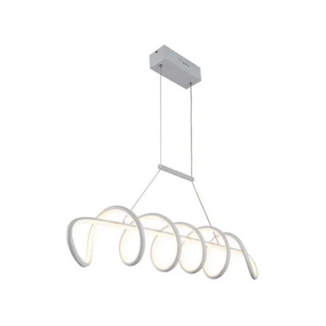 CANDIL DE LED 50W COLGANTE MODERNISTA DIMEABLE BLANCO LEON
