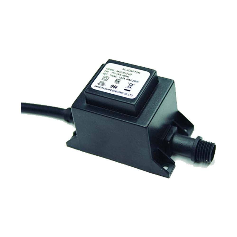 TRANSFORMADOR IP65 127V CA/12V O 8W PARA OPERAR CONUS *** HA. LUMI ***