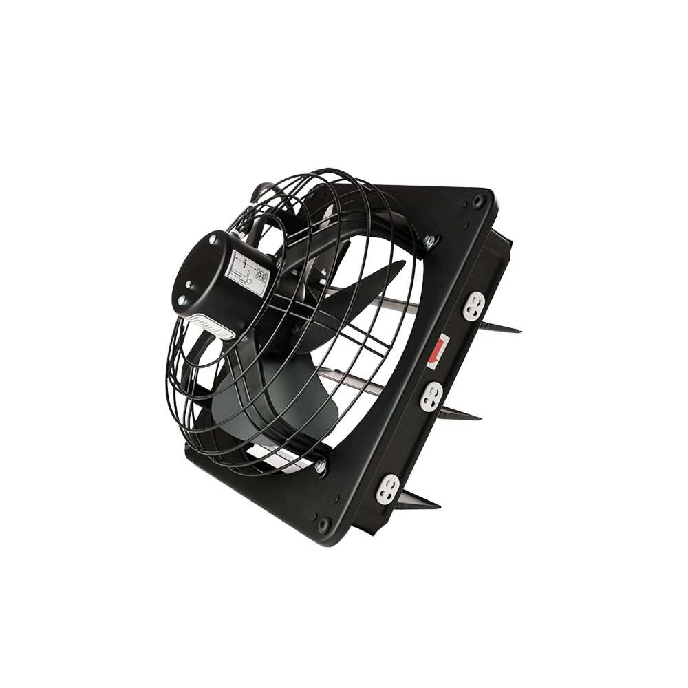 EXTRACTOR AIRE AXIAL IND. 16" NEGRO MATE 2880 M3/HR *** OFRECER 1816 ***