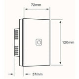 APAGADOR 1 INTER ***BLANCO*** EMP 0.3W100-240V CREATOR I (SIN CABLE NEUTRO) ***HAE2025***