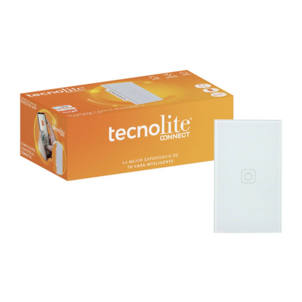 APAGADOR INTELIGENTE ***BLANCO*** CON 1 BOTÓN, CREATOR I CONEXIÓN WIFI (REQUIERE CABLE NEUTRO) ***HAE2025***