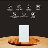 APAGADOR INTELIGENTE ***BLANCO*** CON 1 BOTÓN, CREATOR I CONEXIÓN WIFI (REQUIERE CABLE NEUTRO) ***HAE2025***