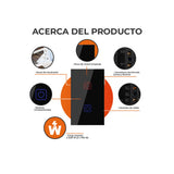 SWITCH SMART 2C + SMART PLUG 16A NEGRO