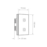 SWITCH SMART 2C + SMART PLUG 16A NEGRO