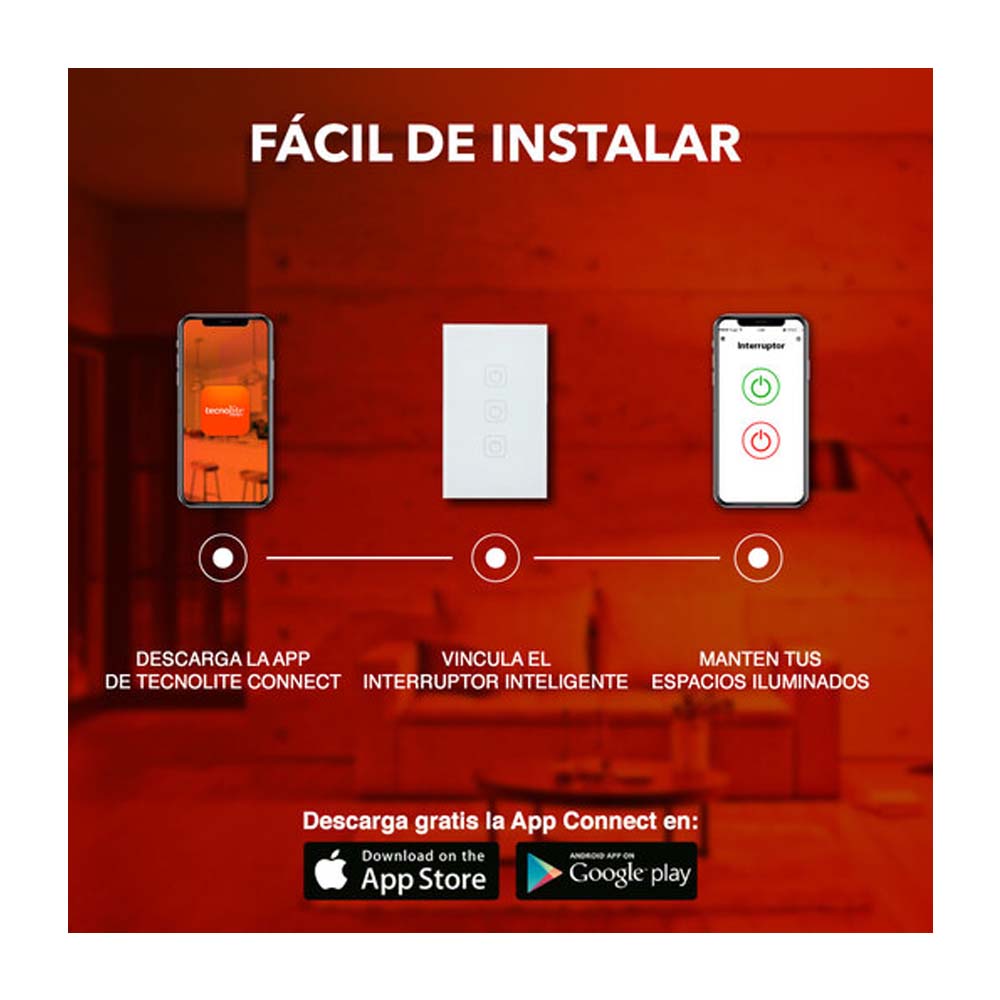 APAGADOR 3 INTER ***BLANCO*** EMP 0.3W100-240V CREATOR III (SIN CABLE NEUTRO)